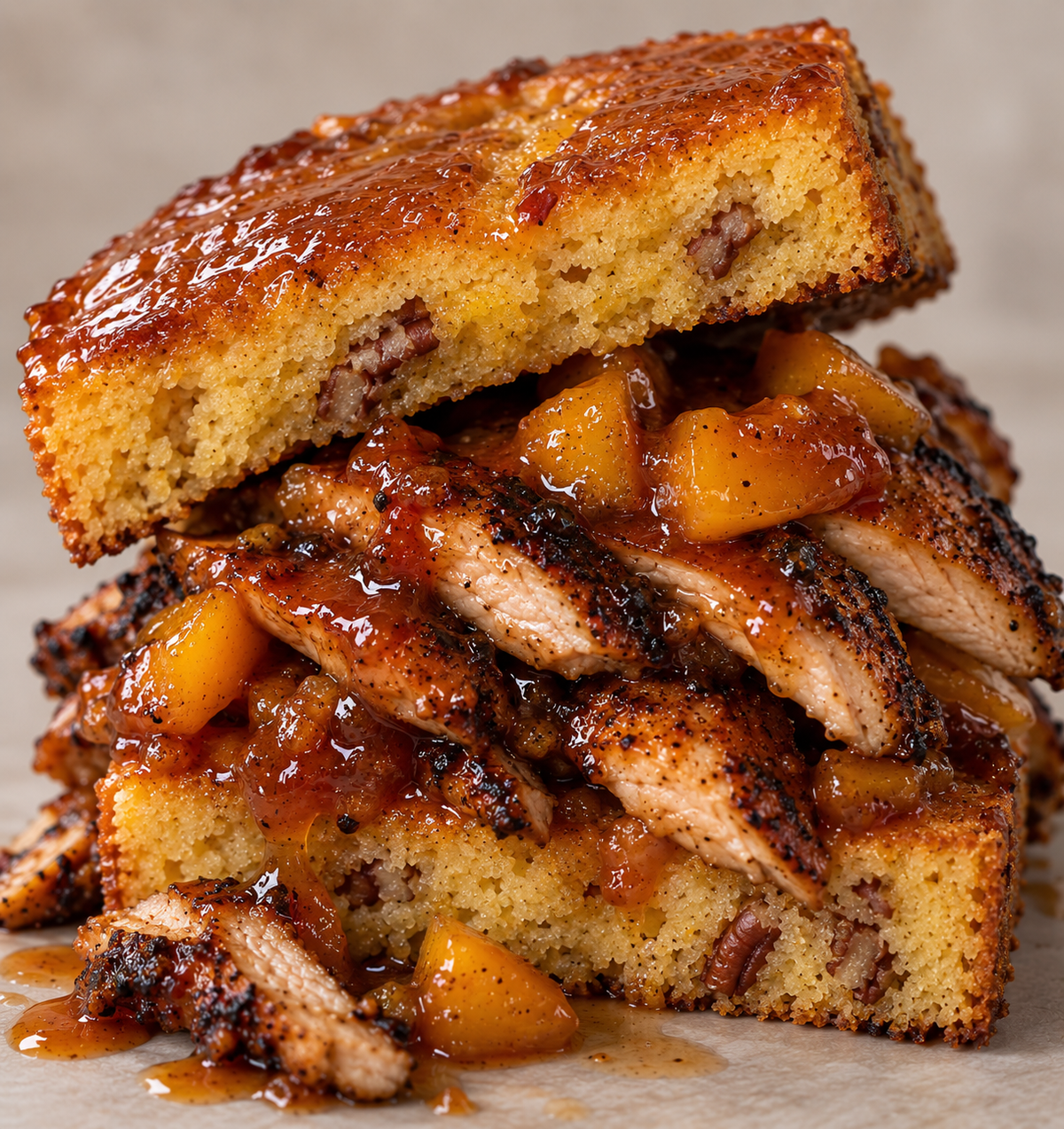 Butter Pecan Chicken Sandwich