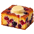 Jumbleberry Cornbread