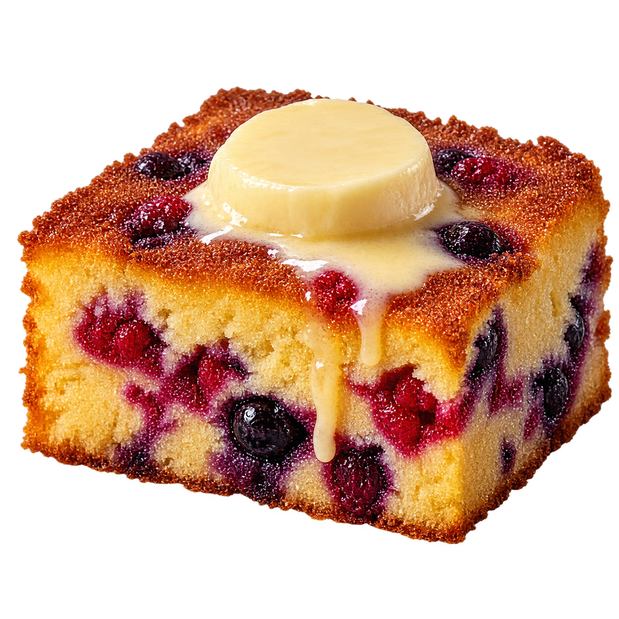 Jumbleberry Cornbread